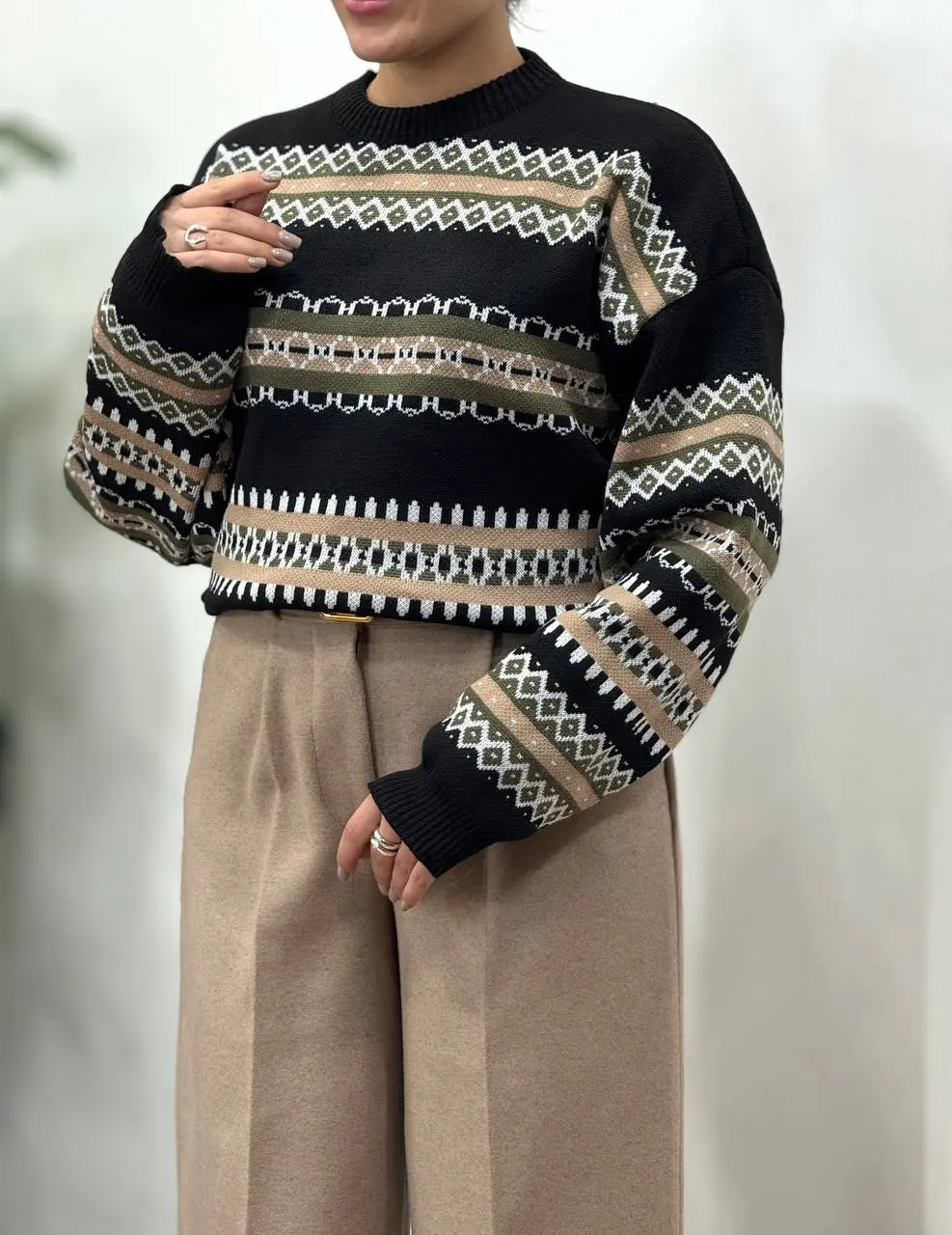 پلیور بافت فریال 1